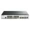 SmartPro 16 ports 10/100/1000Mbps + 2 ports mini-GBIC + 2 ports SFP+