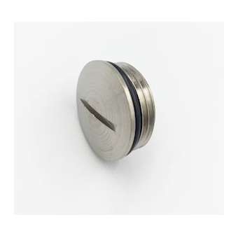 Bouchon rond à fente + joint - Pg 36 - laiton nickelé|Eaton Capri-CAP196364