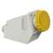 PratiKa - socle de prise industrielle - 63 A - 3P+T - 100..130 V CA - IP 67