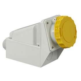 PratiKa - socle de prise industrielle - 63 A - 3P+T - 100..130 V CA - IP 67|Schneider Electric-SCH81176