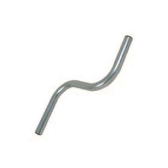 Tube en S D 40 mm - Déport 450 mm - Galva|Tonna-TOQ508035