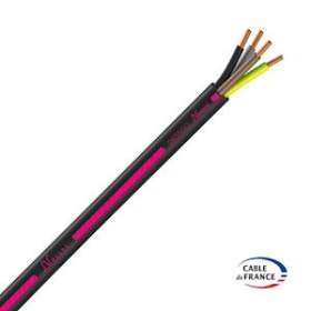 Câble rigide R2V Distingo cuivre 4G1,5 couronne de 25m|Fils et Câbles Druise-FILR2V4G1,5B25NXS