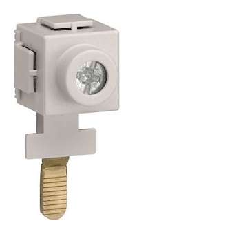 Borne de raccordement 1P languette 1x35mm²|Hager-HAGKF83A