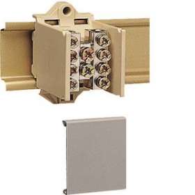 Bloc de jonction 125A 1P 2X25 + 4X16 + couvercle de protection|Hager-HAGK018