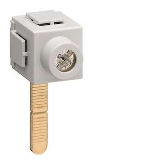 Borne de raccordement 1P languette 1x35mm²|Hager-HAGKF83D