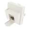 Plastron incliné simple équipé CAT6 blindé sans outil