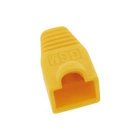 Lot de 10 manchons RJ45 Jaune|Gigamedia-GGM2105XM45J