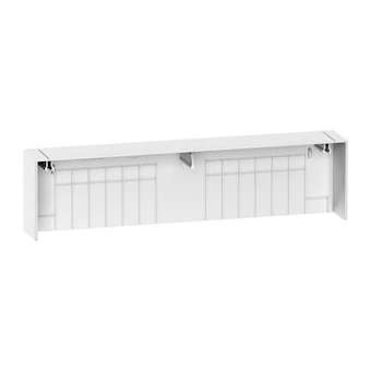 Resi9 - Embout pour goulotte 13 modules de 18mm blanc (RAL 9003)|Schneider Electric-SCHR9H13539