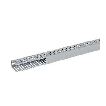 Goulotte Segma 40mmx60mm - Pas de 6mm à 6,5mm - 1 couvercle - Longueur 2m - PVC|Planet wattohm-PLW21160