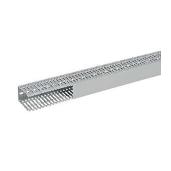 Goulotte Segma 60mmx80mm - Pas de 6mm à 6,5mm - 1 couvercle - Longueur 2m - PVC|Planet wattohm-PLW21167