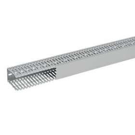 Goulotte Segma 60mmx80mm - Pas de 6mm à 6,5mm - 1 couvercle - Longueur 2m - PVC|Planet wattohm-PLW21167