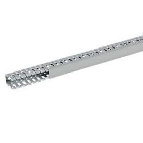 Goulotte Segma 25mmx40mm - Pas de 6mm à 6,5mm - 1 couvercle - Longueur 2m - PVC|Planet wattohm-PLW21154