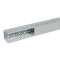 Goulotte Segma 80mmx80mm - Pas de 6mm à 6,5mm - 1 couvercle - Longueur 2m - PVC