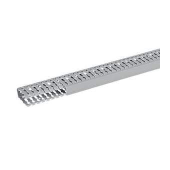 Goulotte Segma 25mmx60mm - Pas de 6mm à 6,5mm - 1 couvercle - Longueur 2m - PVC|Planet wattohm-PLW21159