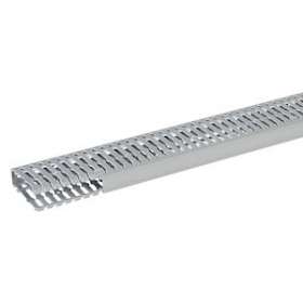 Goulotte Segma 25mmx80mm - Pas de 6mm à 6,5mm - 1 couvercle - Longueur 2m - PVC|Planet wattohm-PLW21165