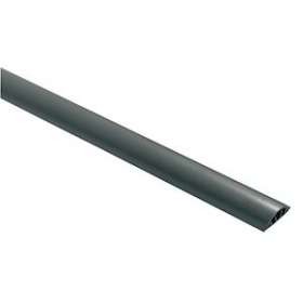 Passage de plancher 50x12mm-Fond+couvercle-3 compartiments-Longueur 2m-Gris 7016|Planet wattohm-PLW12014