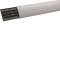 Goulotte passage de plancher officea PVC rigide h 18 x l 75 RAL 7030 gris