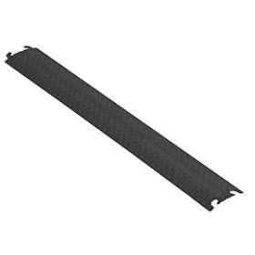 PONT PIETONS 13-1: passage de cable Pietons - 1m - 1 canal 13x40mm - NOIR -|Cable equipements-CQSPP13A100N