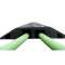 PONT VEHICULES 37-2 : passage de cable Vehicules - 98cm - 2 canaux D37mm - Noir