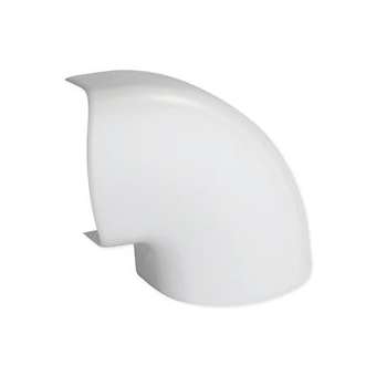 Angle plat pour CND 120x75 blanc|Iboco-IBOB06833