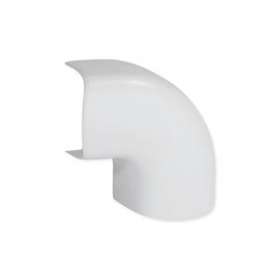 Angle plat pour CND 65x50 blanc|Iboco-IBOB06813