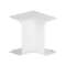 Angle intérieur pour CND 120x75 blanc
