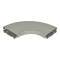 ISIPLAST coude horizontal + couvercle 200x50