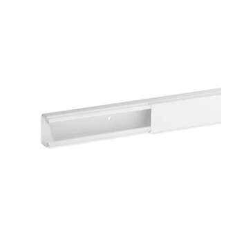 Goulotte de distribution non cloisonnable TA-E 25x17 1 compartiment blanche|Iboco-IBOB00380