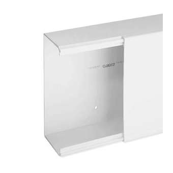 Goulotte de distribution non cloisonnable TA-E 200x80 1 compartiment blanche|Iboco-IBOB00357