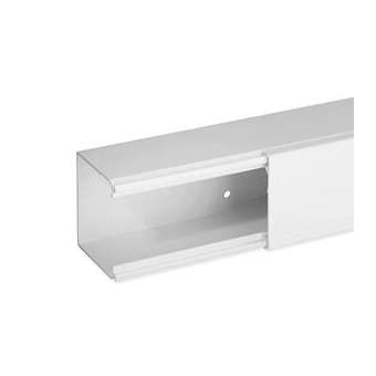 Goulotte de distribution non cloisonnable TA-E 60x60 1 compartiment blanche|Iboco-IBOB00319