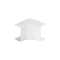Angle intérieur variable de 70 à 120° pour TerCia TA-C45 90x55 blanc