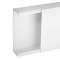 Goulotte de distribution non cloisonnable TA-E 200x60 1 compartiment blanche