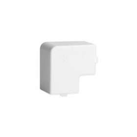Angle plat pour TA-E 40x40 blanc|Iboco-IBOB01738