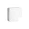 Angle plat pour TA-E 100x60 et TA-G 100x60 blanc