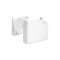 Angle plat pour TerCia TA-C45 90x55 blanc