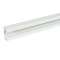 Goulotte Logix45-100x50mm-1 compartiment-2m-Livré sans couvercle-PVC Blanc Artic