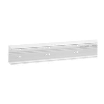 Goulotte Logix Universel - 85x50mm-1 compartiment-Sans couvercle-PVC Blanc Artic|Planet wattohm-PLW48000