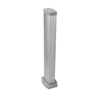 Colonnette 2 compartiments LOGIX 0,68m Aluminium|Planet wattohm-PLWPW32326
