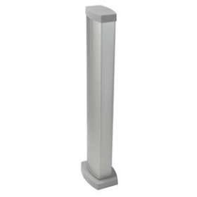 Colonnette 2 compartiments LOGIX 0,68m Aluminium|Planet wattohm-PLWPW32326