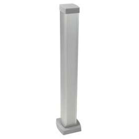 Colonnette 1 compartiment LOGIX 0,68m Aluminium|Planet wattohm-PLWPW32316