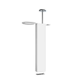 Colonne speed TerCia CLS-C45 2 faces Hmax fixation 3300 à 3600mm alu blanc|Iboco-IBOB45325