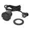 Disq60 Incara 2P+T Surface et cordon avec fiche 2P+T - noir