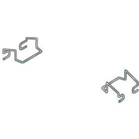 Clips RS pour couvercle Nervuré, Inox|Niedax France-NDX645024