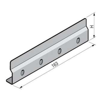 Eclisse EGRS, hauteur 72, SZ|Niedax France-NDX027902