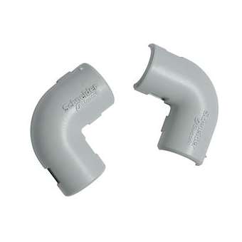 Mureva, équerre pour tube 3321 - Gris - D20 mm|Schneider Electric-SCHENN42320