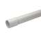 Mureva Tube - conduit rigide tulipé PVC gris - D40mm/3m - au mètre linéaire