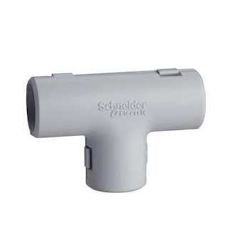 Mureva, té pour tube 3321 - Gris - D20 mm|Schneider Electric-SCHENN44320