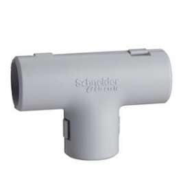 Mureva, té pour tube 3321 - Gris - D20 mm|Schneider Electric-SCHENN44320