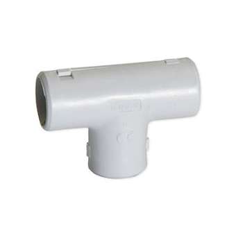 Té de dérivation pour Hk tubitech diamètre 25 gris|Iboco-IBOB20678