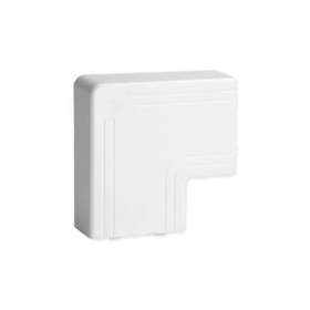 Angle plat pour TA-E 80x40 et TA-G 80x40 blanc|Iboco-IBOB01740